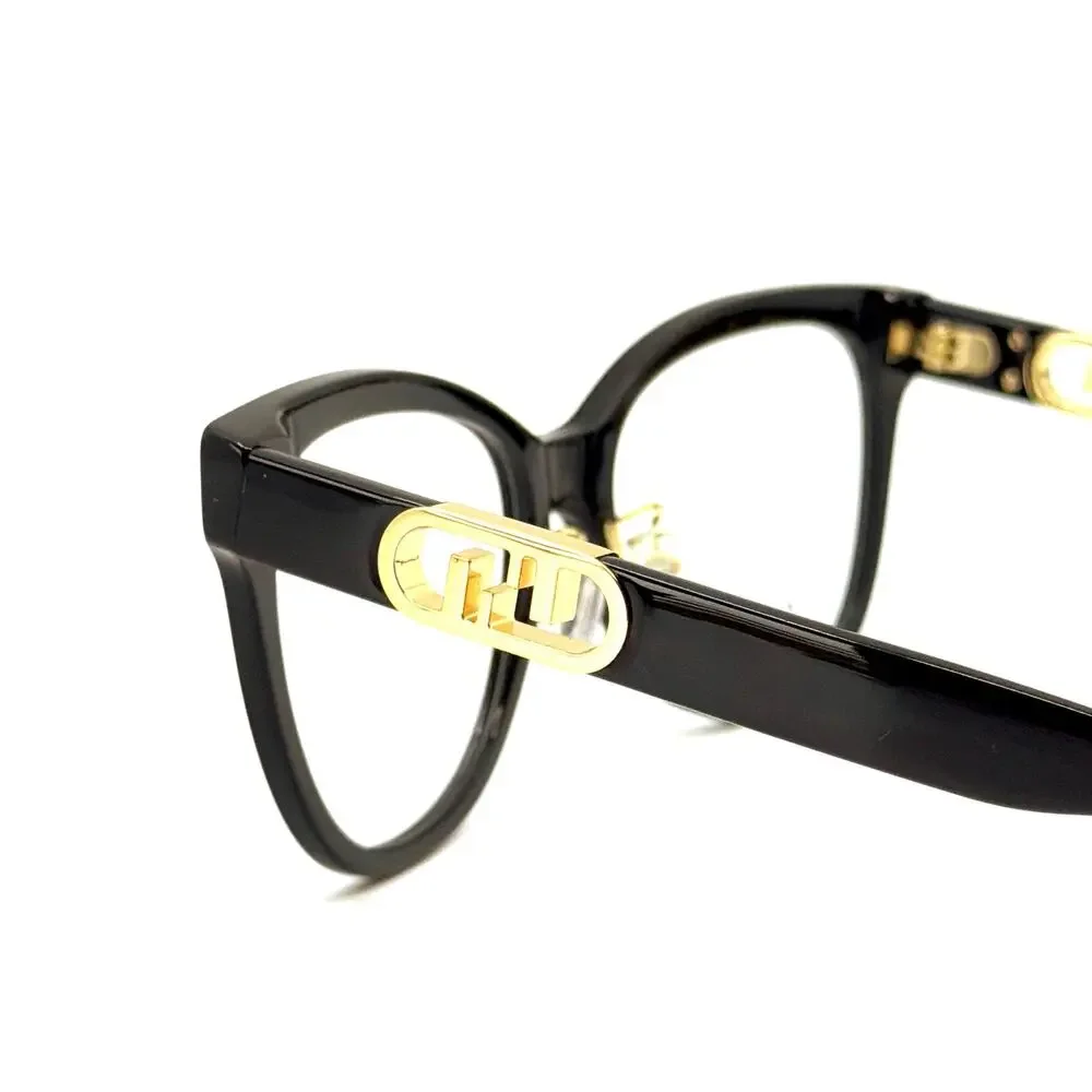 New, FENDI Eyeglasses FE50093F 001 Authentic